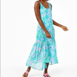 Camellia Coverup Blue Ibiza Aqua La Vista